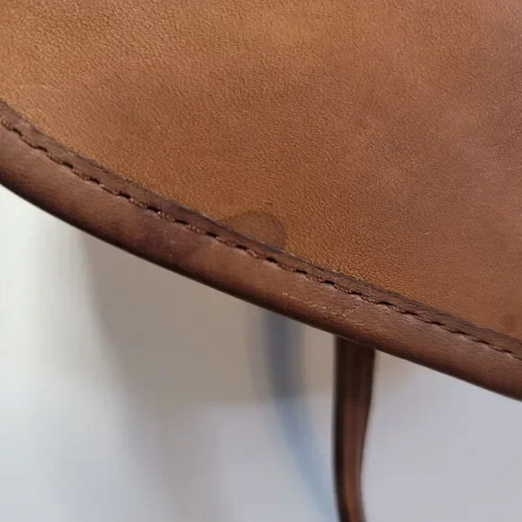 Vintage Coach Dinky Bag NYC Leather Turnlock Crossbody Bag Brown 051-9648 USA - Picture 5 of 12